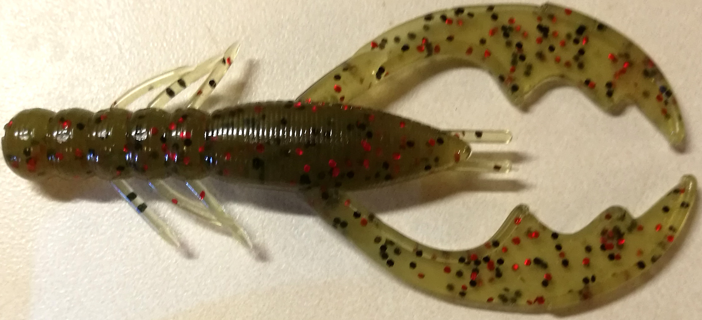 Smallie Craws watermelonseed red flake